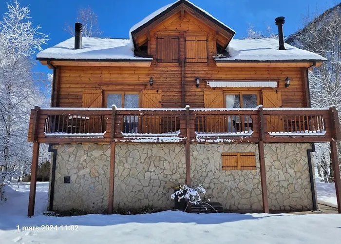 Bois Au Coeur Des Pyrénées Ariégeoises Chalet
