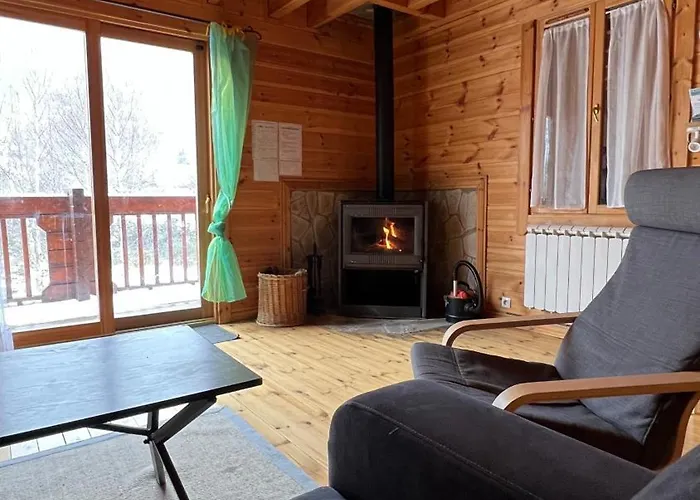 Chalet Bois Au Coeur Des Pyrénées Ariégeoises LʼHospitalet-près-lʼAndorre